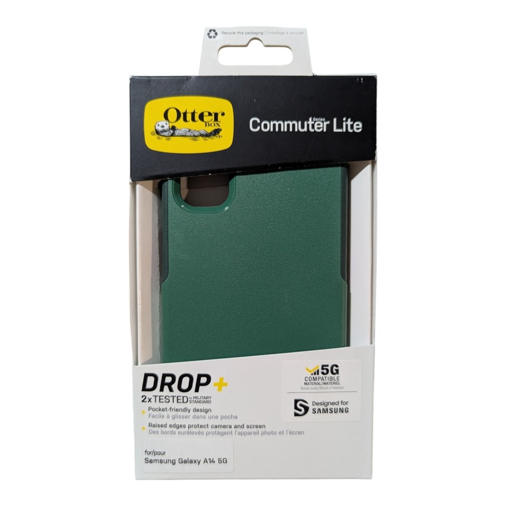 L7.‎ Otterbox Commuter Lite Series Case for Samsung Galaxy A14 5G - Green